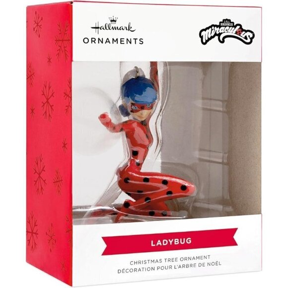 Hallmark Red Miraculous Ladybug Character Decorative Christmas Holiday‎ Ornament - Picture 5 of 6